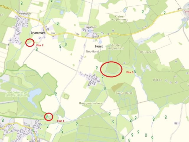 14 Ufer-, Wasser- & Grünlandflächen im Kreis Herzogtum Lauenburg **nahe Hamburg und Lübeck**