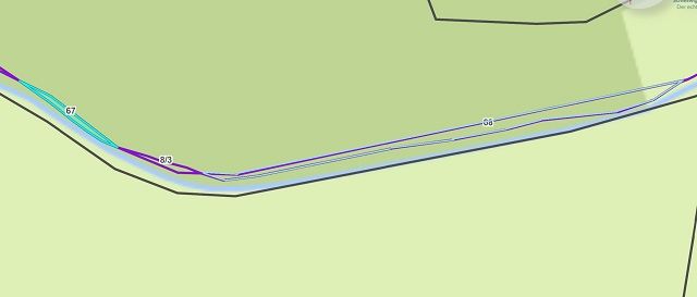 Lageskizze Flurstücke 67 und 68 - 14 Ufer-, Wasser- & Grünlandflächen im Kreis Herzogtum Lauenburg **nahe Hamburg und Lübeck**