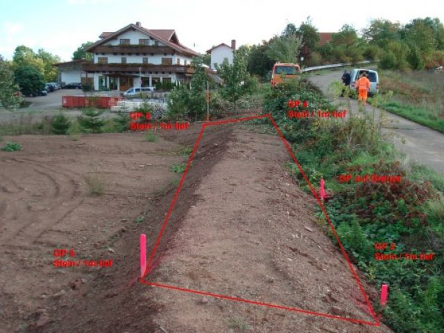 Blick auf den Verkaufsgegenstand mit Umgebung - Vertragsfreies Grundstück 15 km östlich von Göttingen