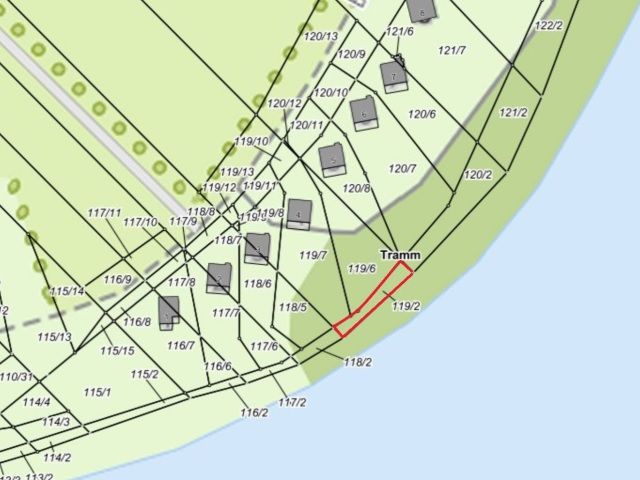 Lageskizze - Grundstück in unmittelbarer Ufernähe zum Settiner See **ca. 24 km von Schwerin entfernt**