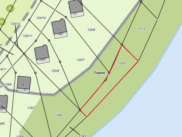 Lageskizze - Grundstück in unmittelbarer Ufernähe zum Settiner See **ca. 24 km von Schwerin entfernt**