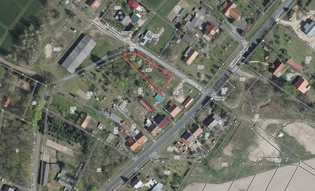 Lageskizze - Vertragsfreies Innenbereichs-Grundstück in Ortslage etwa 4 km vom Schwielochsee entfernt