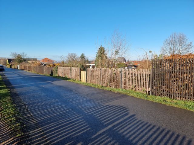 Blick auf die Kleingartenanlage - Vertragsfreier Eigentumsgarten in Rötha nahe des ´Stausee Rötha´ und ca. 15 km südlich von Leipzig