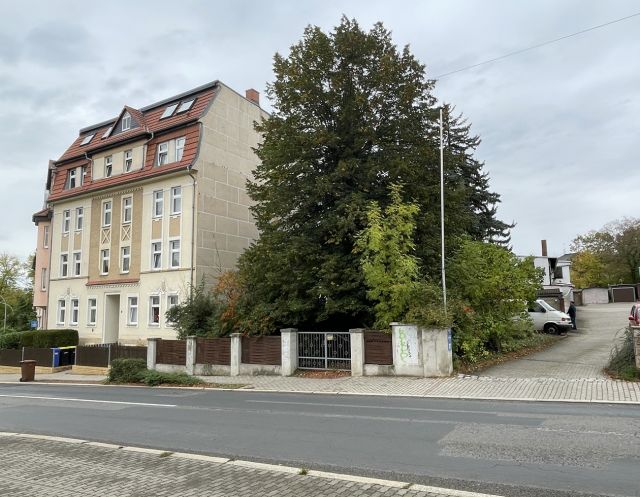 Blick auf den Verkaufsgegenstand mit Umgebung - Vertragsfreies Grundstück nahe dem Stadtzentrum **Innenbereich/ehemaliges Gartengrundstück**