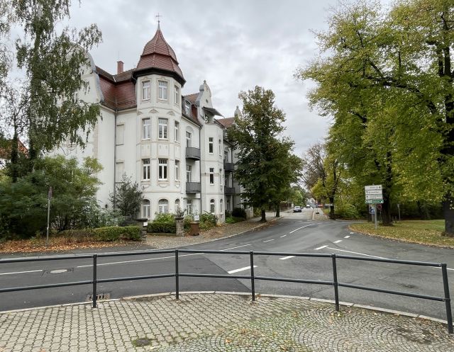 Blick in die Umgebung - Vertragsfreies Grundstück nahe dem Stadtzentrum **Innenbereich/ehemaliges Gartengrundstück**