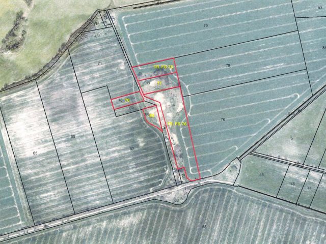 Lageskizze - 3,2 Hektar verpachtetes Land im Bereich einer ehem. Deponie der Meyenburger Möbelwerke