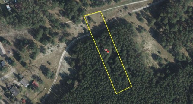 Lageskizze - Waldfläche nahe dem Stettiner Haff **Miteigentum zu 1/2 Anteil**