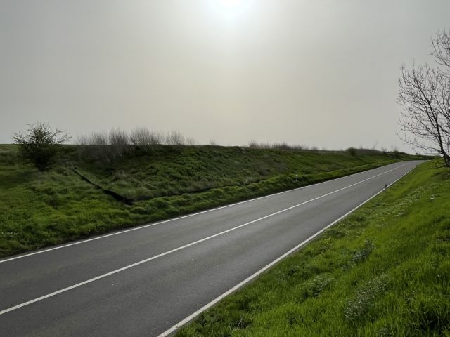 Verkaufsgegenstand und Umgebung - Bis 30.09.2026 verpachteter Grünstreifen an der B176 südlich vom ´Geiseltalsee´ im Saalekreis