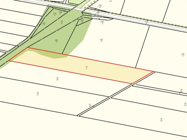 Lageskizze - Über 1 Hektar Ackerland **bis 30.09.2029 zu € 324,09 p.a. verpachtet**