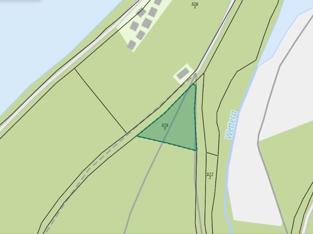 Lageskizze - Vertragsfreie Wald- und Wegefläche an der Talsperre Bleiloch **nahe Wochenendhaussiedlung**