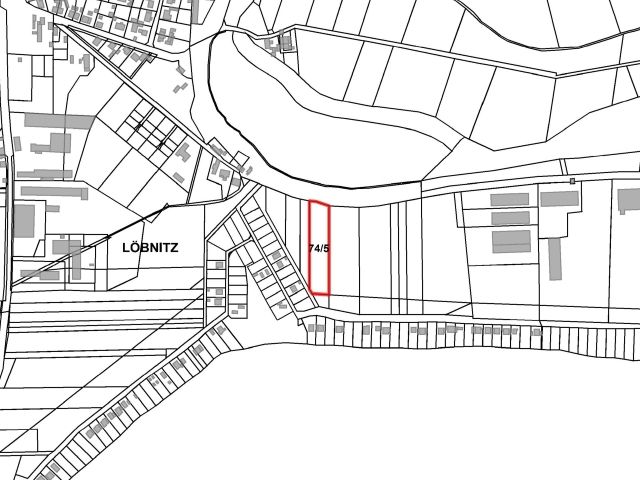 Lageskizze - Bis zum 30.09.2029 verpachtete Grünlandfläche **ehem. Deponie angrenzend and Wochenend- und Ferienhausgebiet**