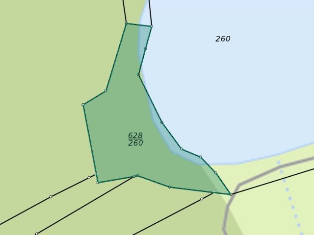 Lageskizze Gemarkung Knau Flur 3 Flurstück 628/260 - Zwei vertragsfreie Waldflächen in Neustadt an der Orla
