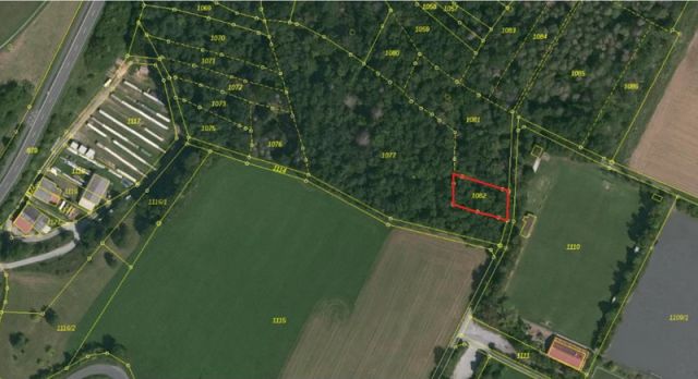 Lageskizze - Kleine Gehölzfläche in der ´Schweinfurter Rhön´