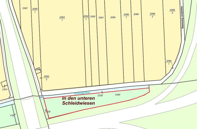 Grundstück kaufen in Insheim Bestockte Fläche in der Südpfalz nahe der