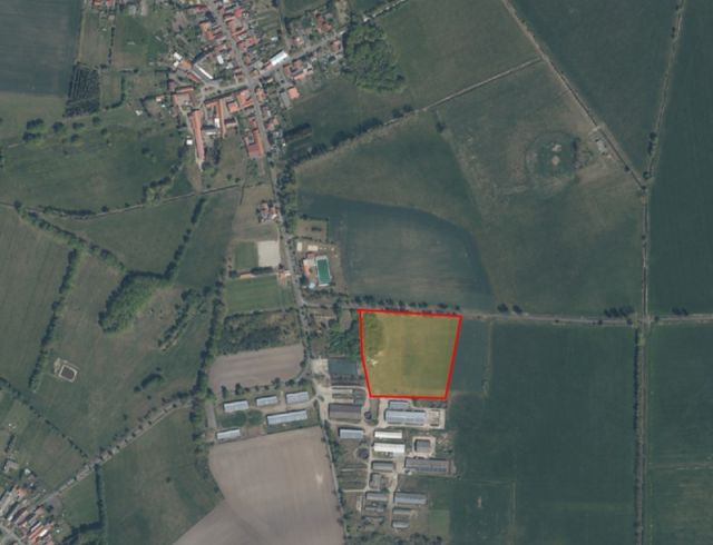 Umgebungsskizze - Über 3 Hektar bis 30.09.2028 verpachtete Landwirtschaftsfläche ** Jahrespacht ca. 683 € **