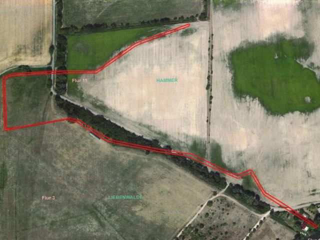 Lageskizze - Langes schmales Grundstück am Wutzsee