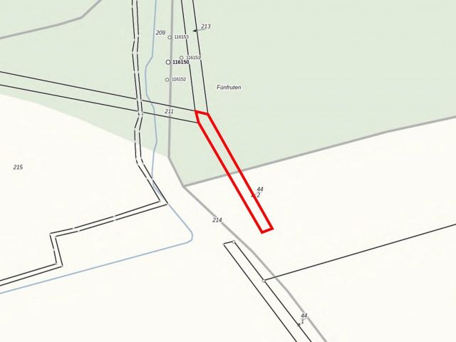 Lageskizze Schwanebeck Flur 4 Flurstück 44/2 - Zwei Flächen in Potsdam-Mittelmark