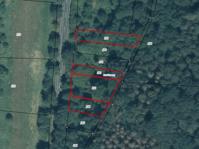 Lageskizze - Vertragsfreie und bewaldete Grundstücke an der Kriebsteiner Straße **nahe der Zschopau**