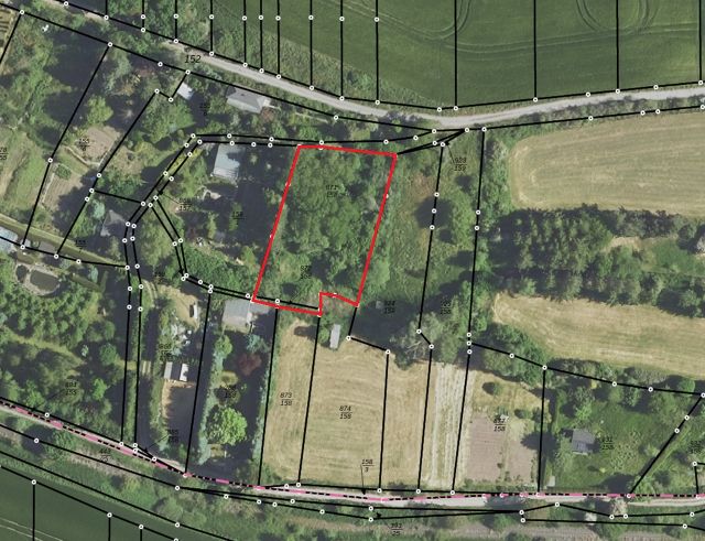 Lageskizze - Ehemaliges Gartengrundstück im Mansfelder Land