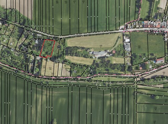 Umgebungsskizze - Ehemaliges Gartengrundstück im Mansfelder Land