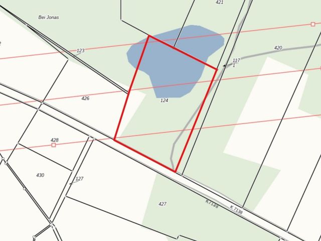Lageskizze Drehnow Flur 1 Flurstück 124 - 3 Grundstücke in der Niederlausitz **über 1,4 Hektar**