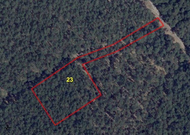 Lageskizze Drehnow Flur 2 Flurstück 23 - 3 Grundstücke in der Niederlausitz **über 1,4 Hektar**