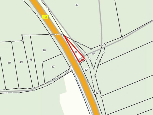 Lageskizze Turnow Flur 6 Flurstück 44 - 3 Grundstücke in der Niederlausitz **über 1,4 Hektar**