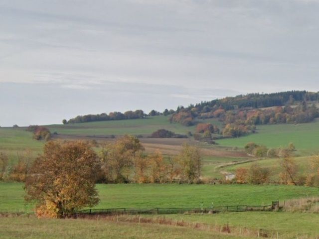 Blick Richtung Verkaufsobjekt mit Umgebung - Verpachtete Landwirtschaftsfläche in der Rhön