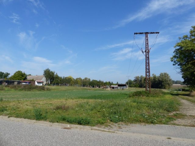Blick auf Verkaufsfläche und Umgebung - Baugrundstück in Angermünde in der Uckermark  **ruhige und naturnahe Lage**