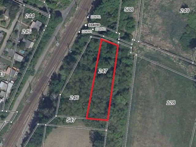 Lageskizze - Waldfläche in Cottbus