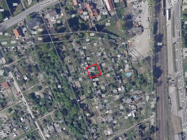 Lageskizze - Gartengrundstück im Stadtgebiet Kyritz