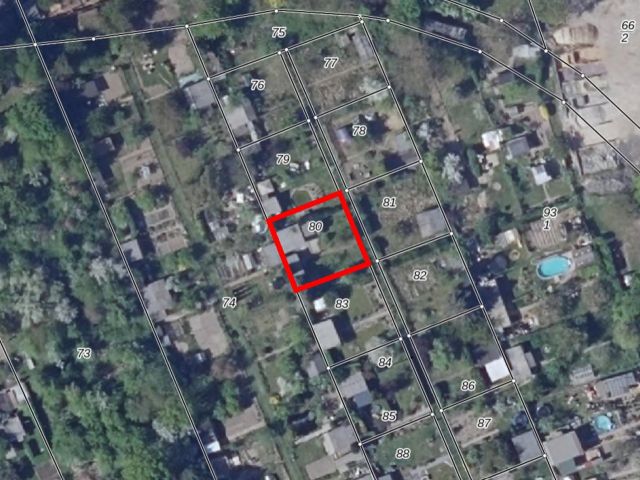 Lage des Verkaufsgegenstandes - Gartengrundstück im Stadtgebiet Kyritz