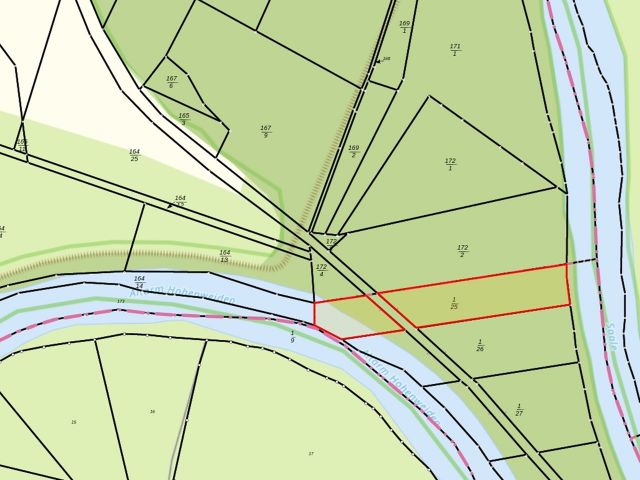 Lageskizze - Flur 8, FS 1-25 - Vertragsfreier Wald & landwirtschaftliche Kleinstfläche etwa 5 km südwestlich von Halle (Saale)