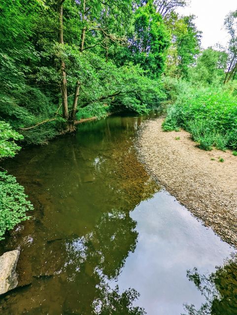 Blick auf die angrenzende 