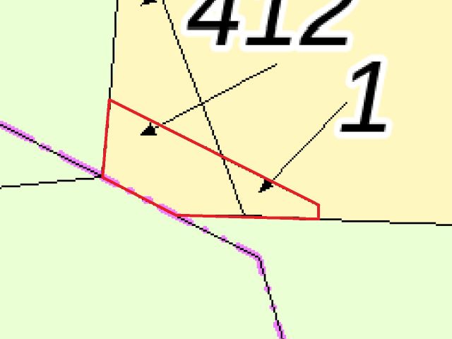 Lageskizze - Kleine Ackerrand-/Böschungsfläche oberhalb der A40 in Dortmund