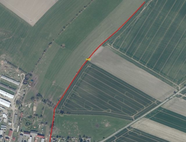 Lageskizze Flurstück 14/2 - Zwei schmale, teilweise vertragslos genutzte Grundstücksstreifen in der Pringnitz