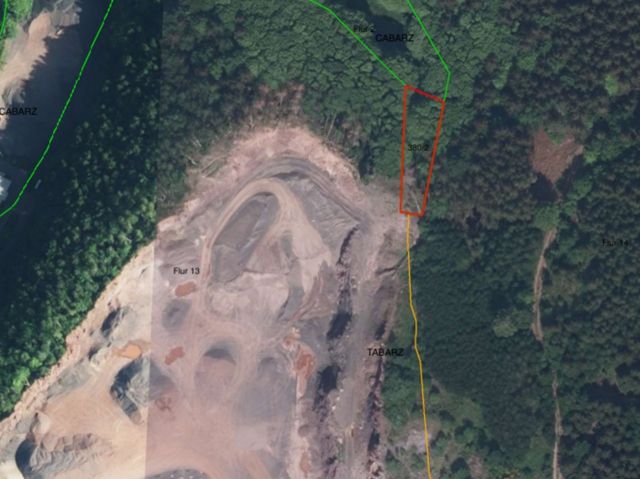 Lageskizze mit Luftbildunterlegung - Flur 2, FS 380-2 - 2 vertragsfreie Grundstücke im Landkreis Gotha