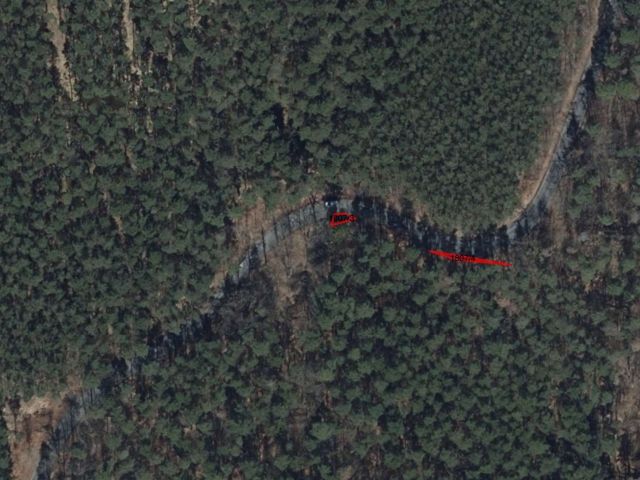 Lageskizze mit Luftbildunterlegung - Saalfeld-Saale, FS 1807/3 und 1807/4 - 2 Grundstücke im Landkreis Saalfeld-Rudolstadt 