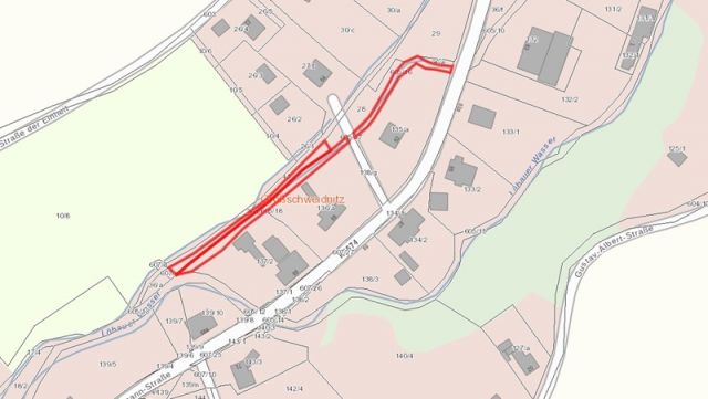 Lageskizze Flurstücke 36 b, 605/18 und 605/16 605/6 - Vertragsfreie Grundstücke in Südostsachsen * Wasser-, Wald- und Freifläche * 