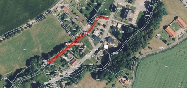 Lageskizze Flurstücke 36 b, 605/18 und 605/16  - Vertragsfreie Grundstücke in Südostsachsen * Wasser-, Wald- und Freifläche * 