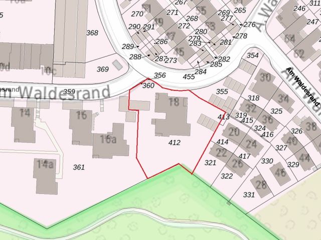 Lageskizze - Miteigentumsanteil in einer WEG-Anlage **Sondereigentum an einer Garage - nicht errichtet**