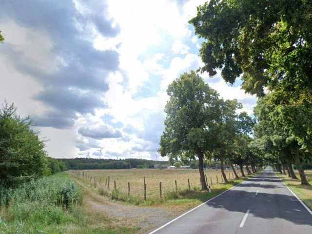 Blick auf Flurstück 133 und die Umgebung - 5 Flächen in Bardenitz im Fläming -- Landwirtschafts-, Wald-, Wege- und Wasserflächen