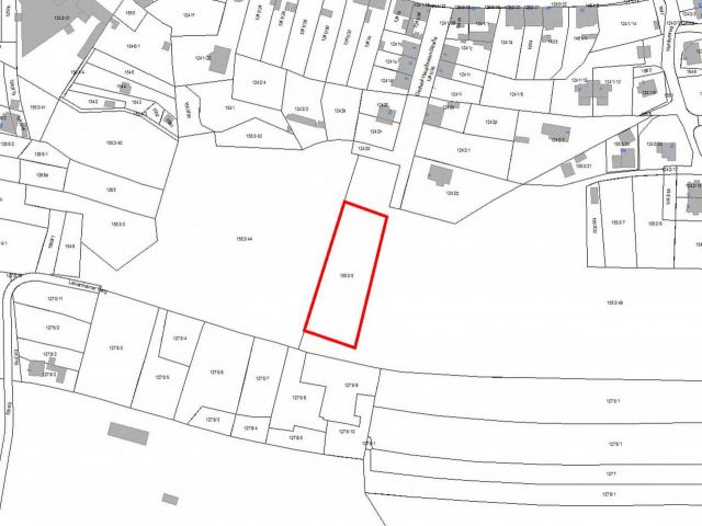 Lageskizze - Vertragsfreie Waldfläche **zentrumsnah unweit des Bahnhofes gelegen**