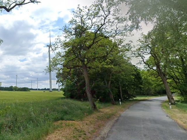 Blick auf Flurstück 96 an der K7022 und auf die Umgebung - 5 Splitterflächen (Acker sowie Forsten und Holzungen) mit insgesamt über 1 ha in der Prignitz