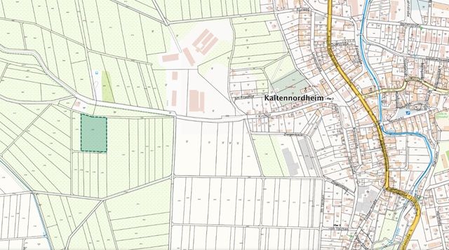 Umgebungsskizze - Bis 30.09.2027 verpachtete Landwirtschaftsfläche in der Rhön