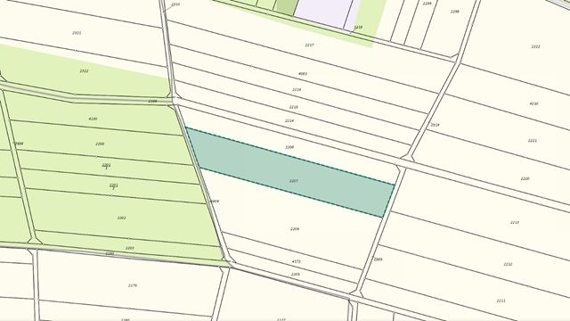 Lageskizze - Bis 30.09.2027 verpachtete Landwirtschaftsfläche in der Rhön