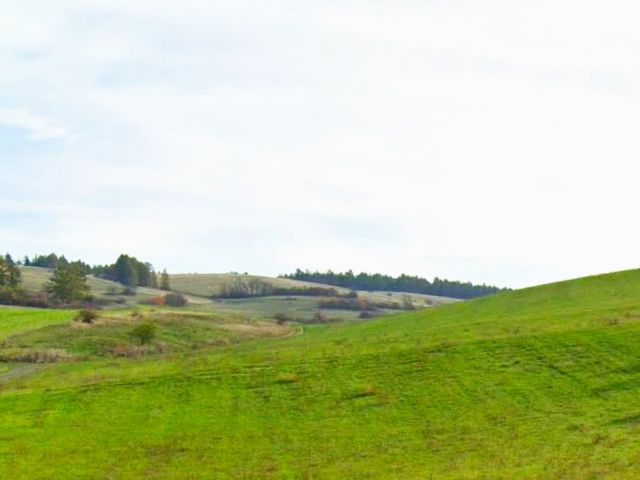 Blick Richtung Verkaufsgegenstand mit Umgebung - Bis 30.09.2027 verpachtete Landwirtschaftsfläche in der Rhön