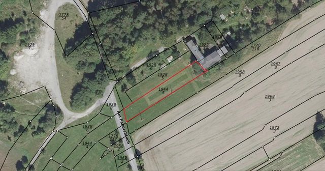 Lageskizze - Wiesen-/Landwirtschaftsfläche im Thüringer Wald