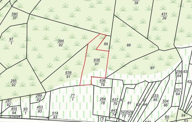 Lageskizze - Brachliegender, ehemaliger Weinberg in der Weinbaulage ´Pommerner Rosenberg´ oberhalb der Mosel