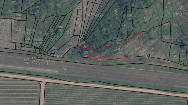 Lageskizze - Vertragsfreies Grundstück neben und oberhalb von Weinbergen in der Weinbaulage ´Pommerner Rosenberg´